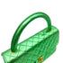 CHANEL VINTAGE PARENT-CHILD BAG METALLIC GREEN LAMB SKIN 90228454 - PURPOSE