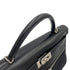 HERMES KELLY LAKIS 40 BLACK BOXCALF TOILE OFFICIER HAND SHOULDER BAG □H 90230404 - PURPOSE