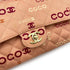 CHANEL VINTAGE CLASSIC FLAP MEDIUM CHAIN SHOULDER BAG PINK CANVAS 90232008 - PURPOSE