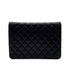 CHANEL VINTAGE SINGLE FLAP TURN LOCK CHAIN SHOULDER BAG BLACK LAMB SKIN 90233665 - PURPOSE