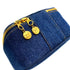 CHANEL VINTAGE VANITY HAND BAG BLUE DENIM 90233667 - PURPOSE