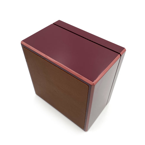 HERMES FACETED JEWELRY CASE BOX BORDEAUX 90234640 - PURPOSE