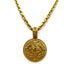 CHANEL VINTAGE NECKLACE ROUND COCOMARK ACCESSORY 94A 90235502 - PURPOSE