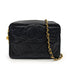 CHANEL VINTAGE TRIPLE COCOMARK CHAIN SHOULDER BAG BLACK CAVIAR SKIN 90235892 - PURPOSE