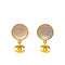 CHANEL VINTAGE EARRINGS SHELL COCOMARK ACCESSORY 95A 90236258 - PURPOSE