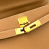 HERMES KELLY 28 SELLIER NATURAL COUCHEVEL HAND SHOULDER BAG □B 90236739 - PURPOSE