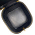 CHANEL VINTAGE VANITY HAND BAG BLACK LAMB SKIN 90237314