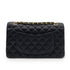 CHANEL CLASSIC FLAP MEDIUM CHAIN SHOULDER BAG BLACK CAVIAR SKIN 90237324 - PURPOSE