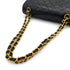 CHANEL VINTAGE CLASSIC FLAP MEDIUM CHAIN SHOULDER BAG BLACK LAMB SKIN 90239411 - PURPOSE