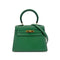 HERMES MINI KELLY 20 SELLIER GREEN COUCHEVEL SHOULDER BAG 〇Y GHW 90239776