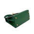 HERMES MINI KELLY 20 SELLIER GREEN COUCHEVEL SHOULDER BAG 〇Y GHW 90239776