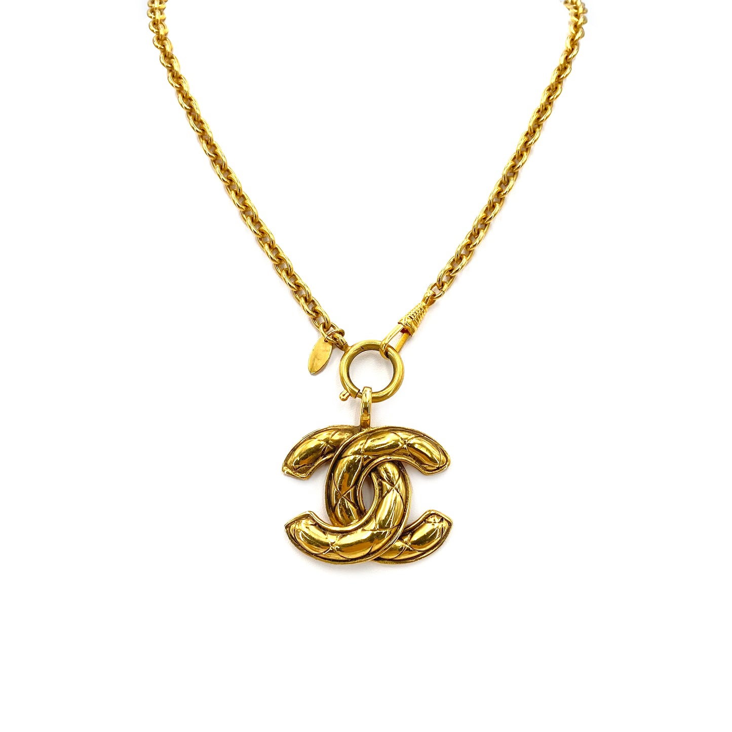 CHANEL VINTAGE NECKLACE COCOMARK ACCESSORY 90240411