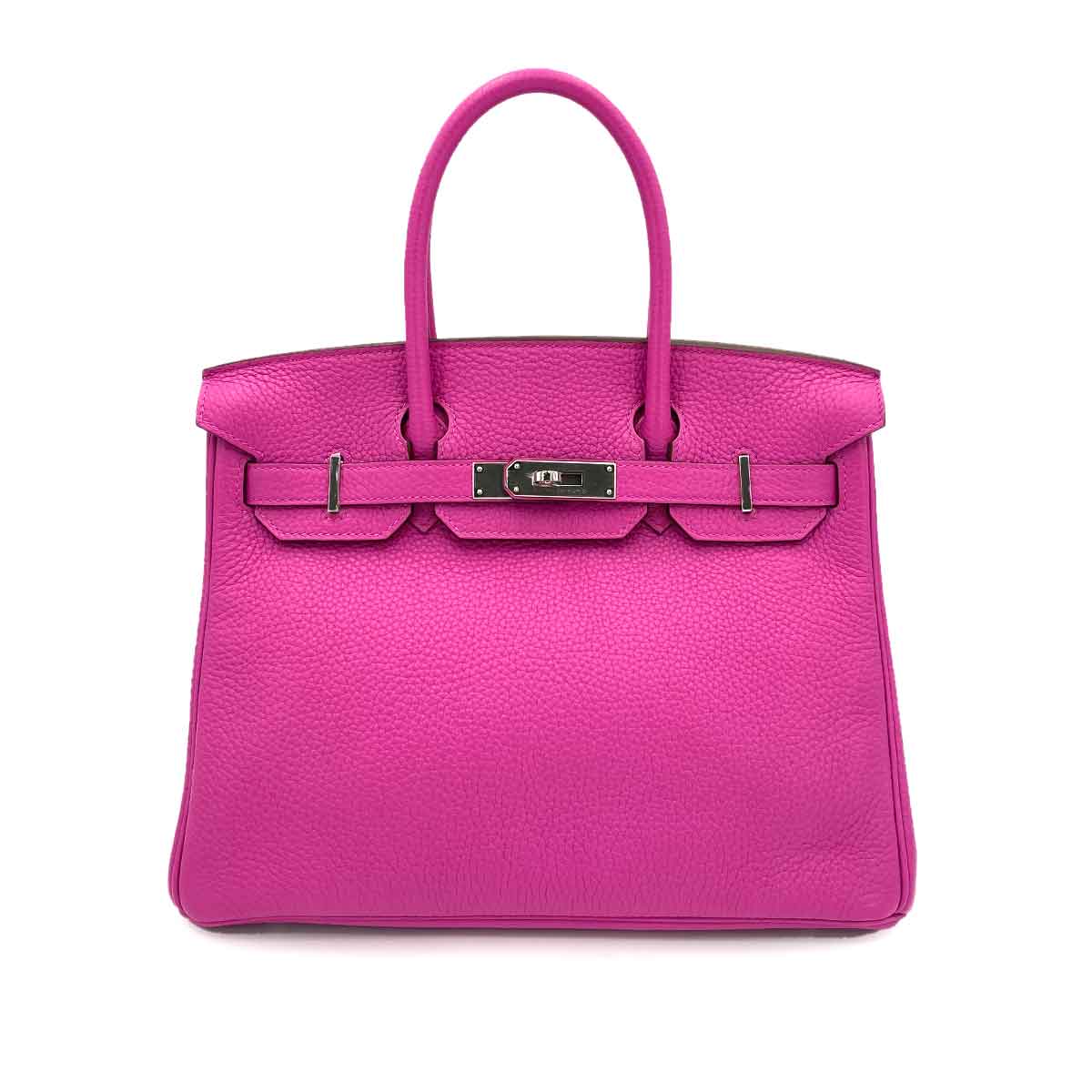 HERMES BIRKIN 30 MAGNOLIA TAURILLON CLEMENCE HAND BAG C SHW 90240946