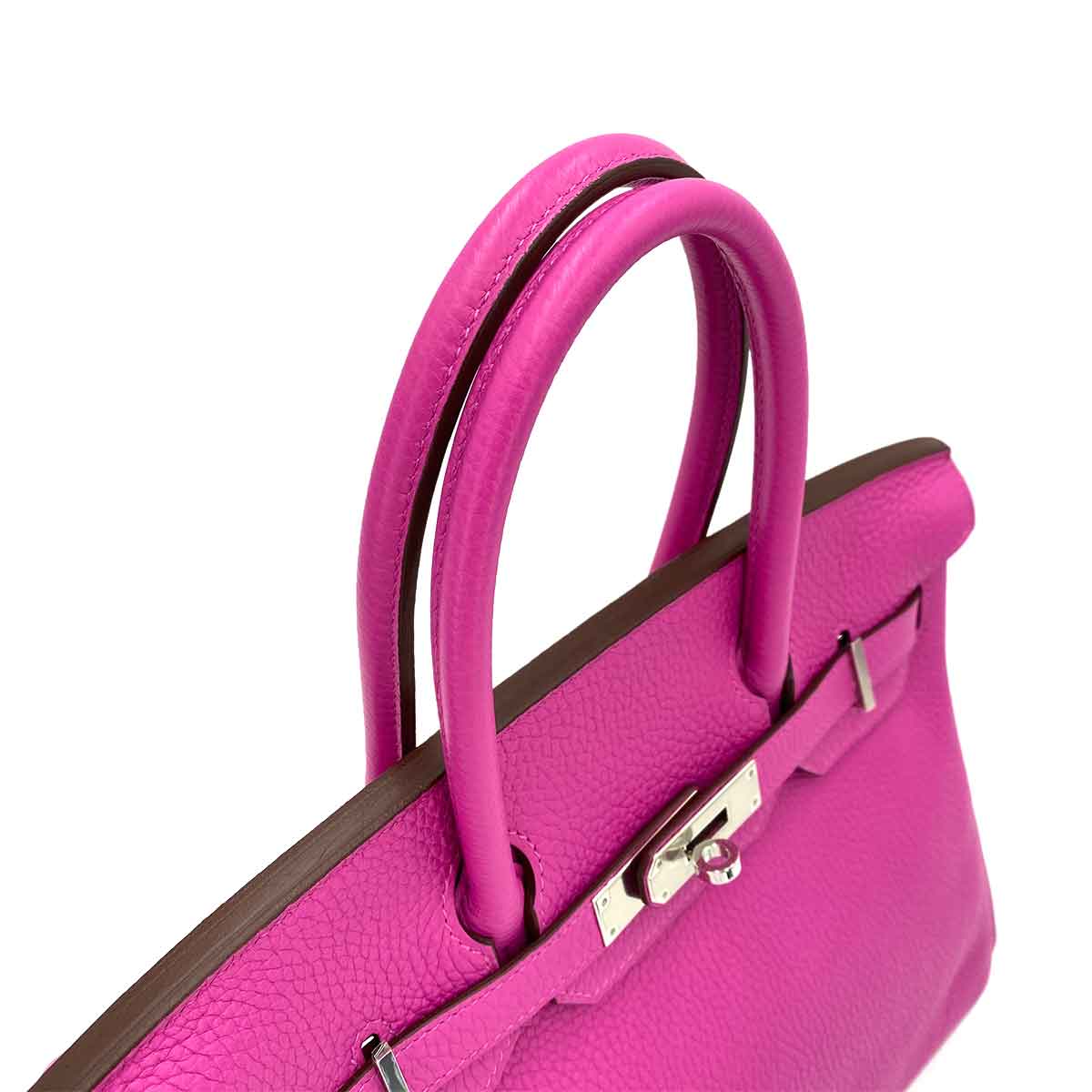HERMES BIRKIN 30 MAGNOLIA TAURILLON CLEMENCE HAND BAG C SHW 90240946