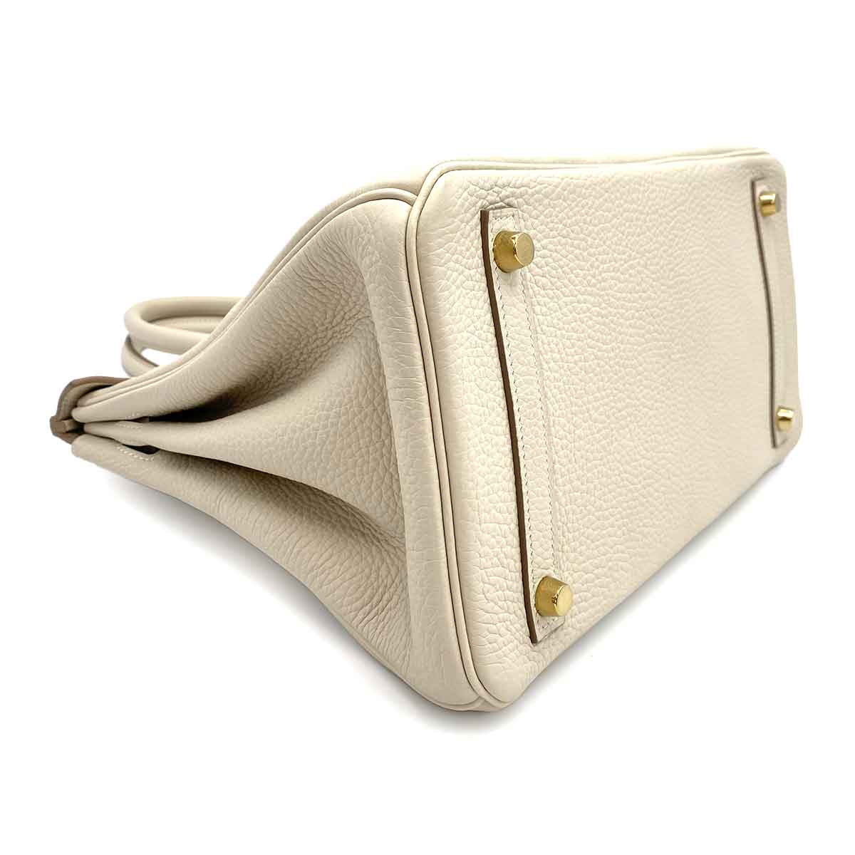 HERMES BIRKIN 30 CRAIE TOGO HAND BAG A 90240952