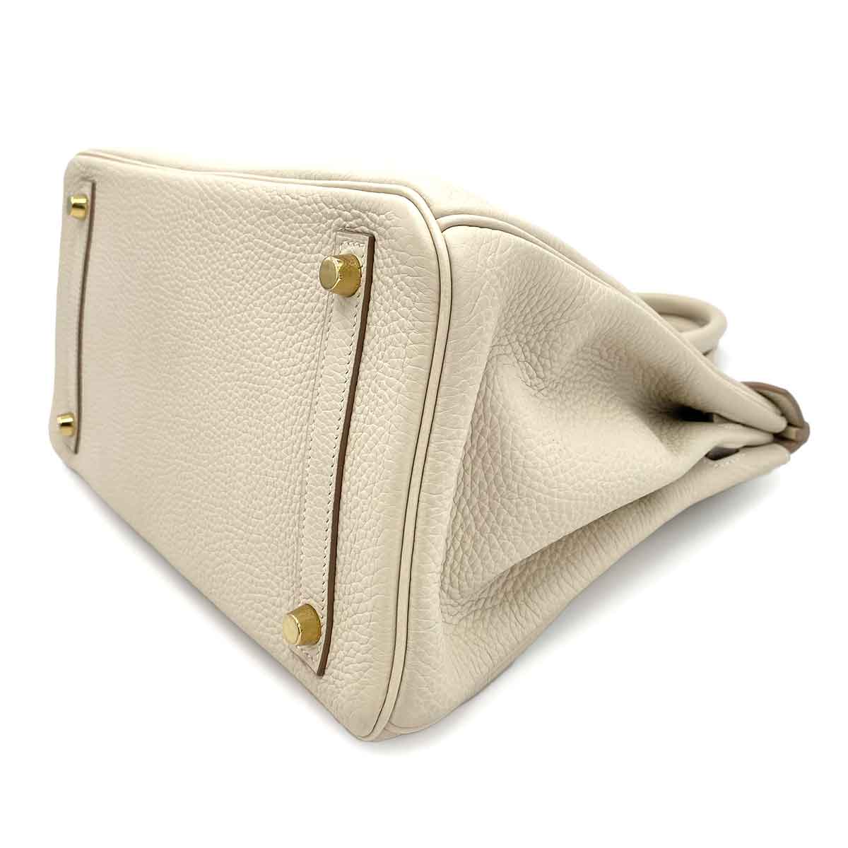 HERMES BIRKIN 30 CRAIE TOGO HAND BAG A 90240952