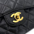 CHANEL VINTAGE CLASSIC FLAP SMALL CHAIN SHOULDER BAG BLACK CAVIAR SKIN 90240962