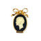 CHANEL VINTAGE BROOCH CAMEO MADEMOISSELE ACCESSORY 90240969 - PURPOSE
