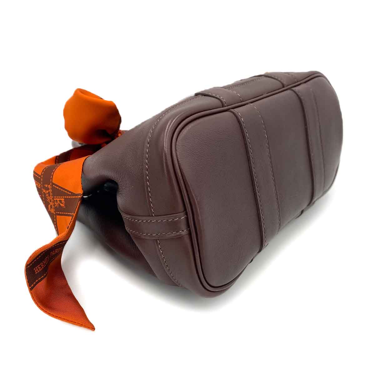 HERMES GARDEN PARTY TTPM HAVANA SWIFT HAND BAG □I 90241289