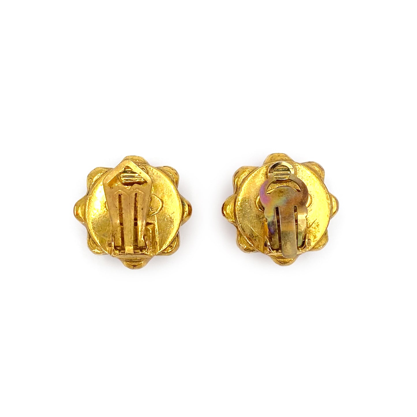 CHANEL VINTAGE EARRINGS COCOMARK RED ACCESSORY 2/8 90241333