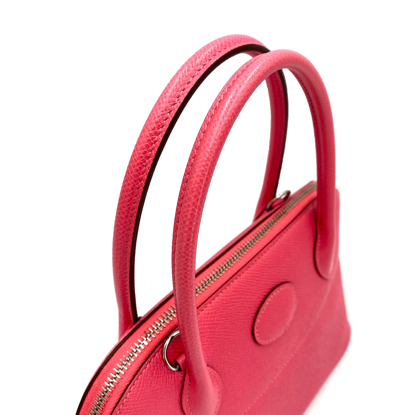 HERMES BOLIDE 27 ROSE AZALEE EPSON HAND SHOULDER BAG A SHW 90241645