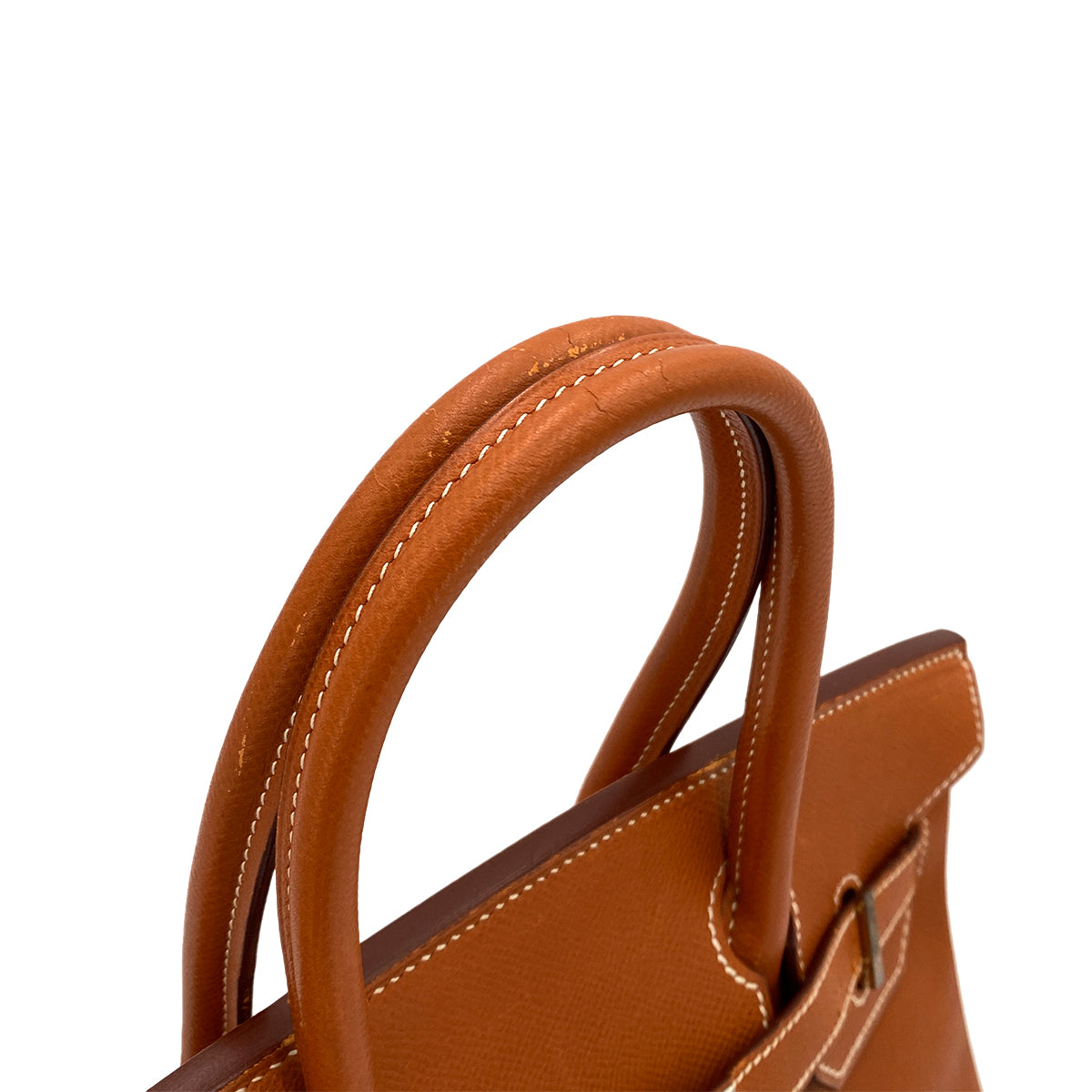 HERMES BIRKIN 30 GOLD EPSOM HAND BAG ▢K SHW 90241666