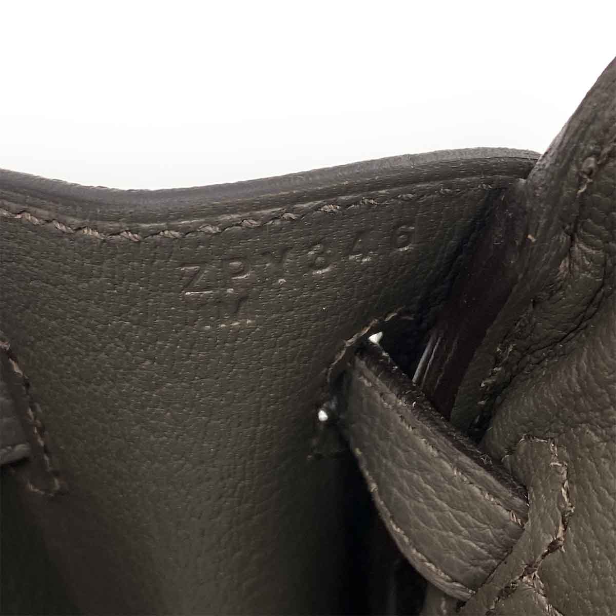 HERMES BIRKIN 25 ETAIN TOGO HAND BAG Z 90241668