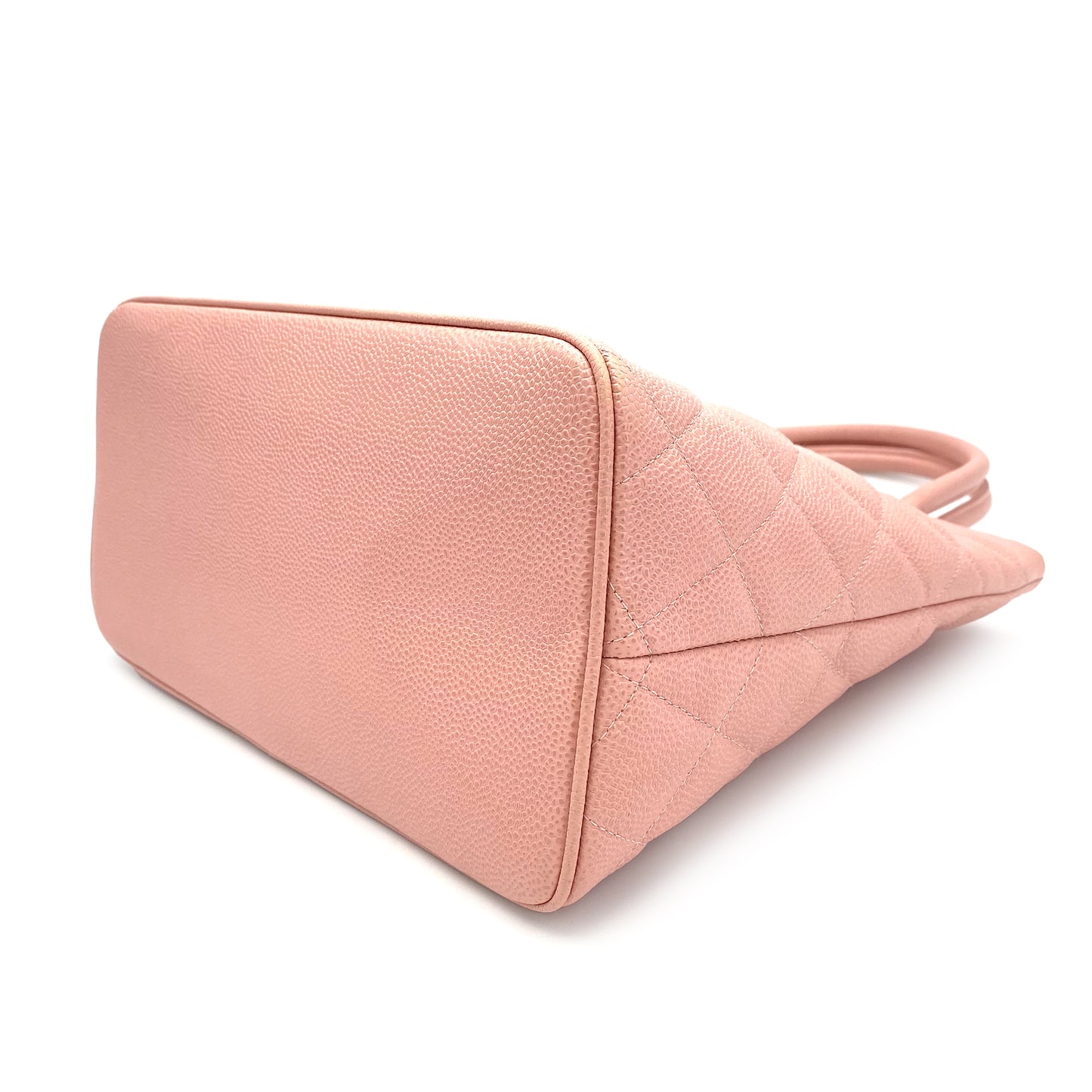 CHANEL VINTAGE MEDALLION TOTE BAG PINK CAVIAR SKIN 90241671
