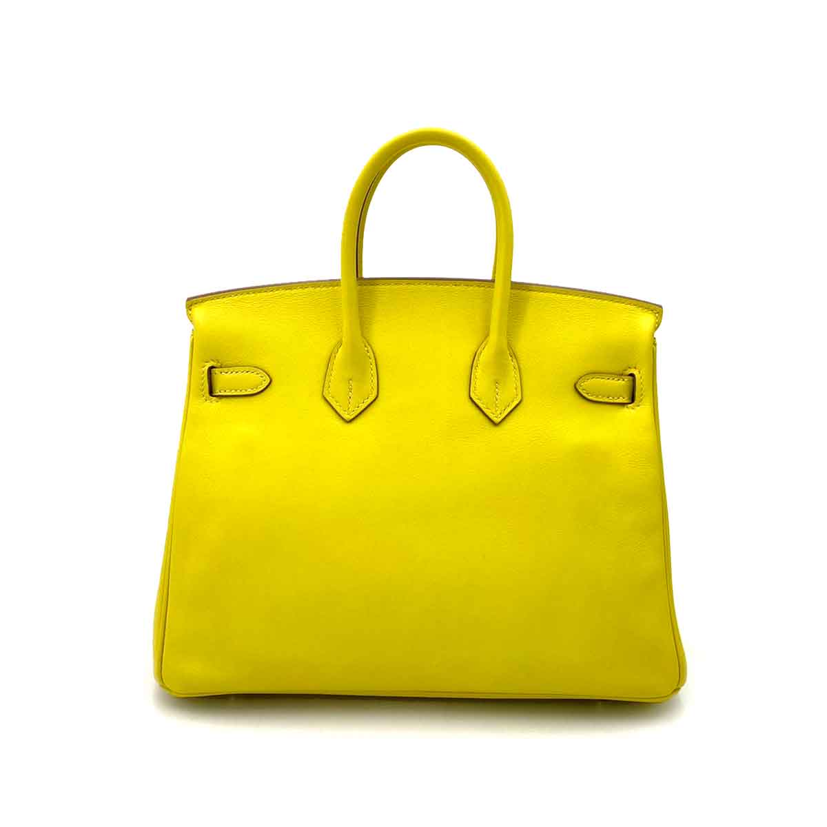HERMES BIRKIN 25 LIME SWIFT HAND BAG D 90241787