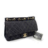 CHANEL VINTAGE CHAIN SHOULDER BAG BLUE DENIM 90242645 - PURPOSE