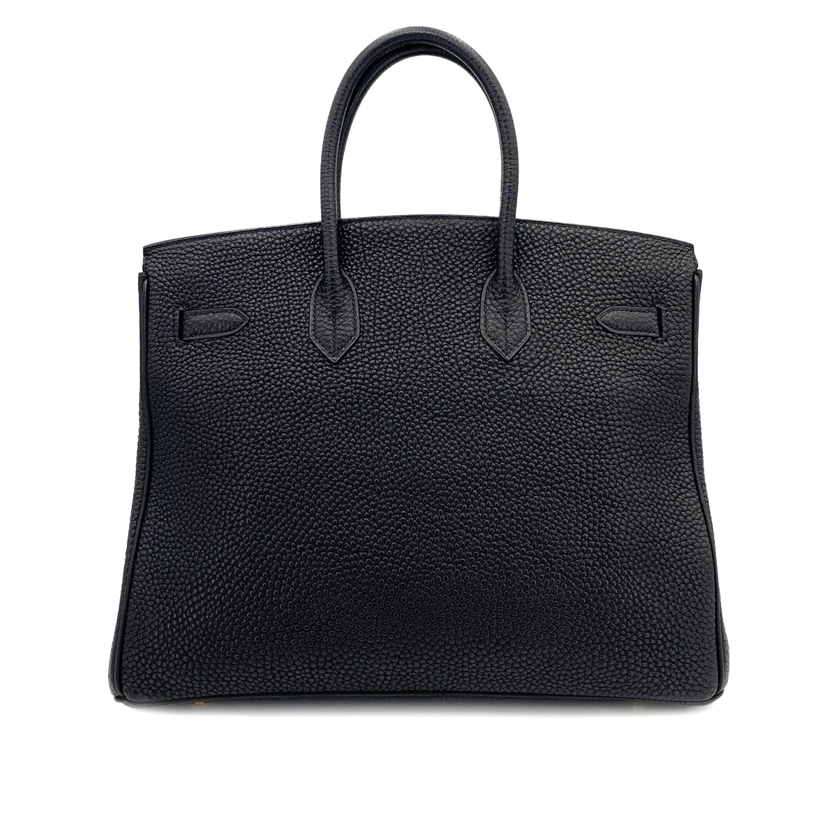 HERMES BIRKIN 35 BLACK TOGO HAND BAG □G 90242654