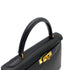 HERMES KELLY 28 SELLIER BLACK ARDENNES HAND SHOULDER BAG □A 90242663 - PURPOSE