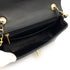 CHANEL VINTAGE CHOCOLATE BAR CHAIN SHOULDER BAG BLACK LAMB SKIN 90242972 - PURPOSE