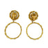 CHANEL VINTAGE EARRINGS FAKE PEARL HOOP ACCESSORY 2 8 90242980 - PURPOSE