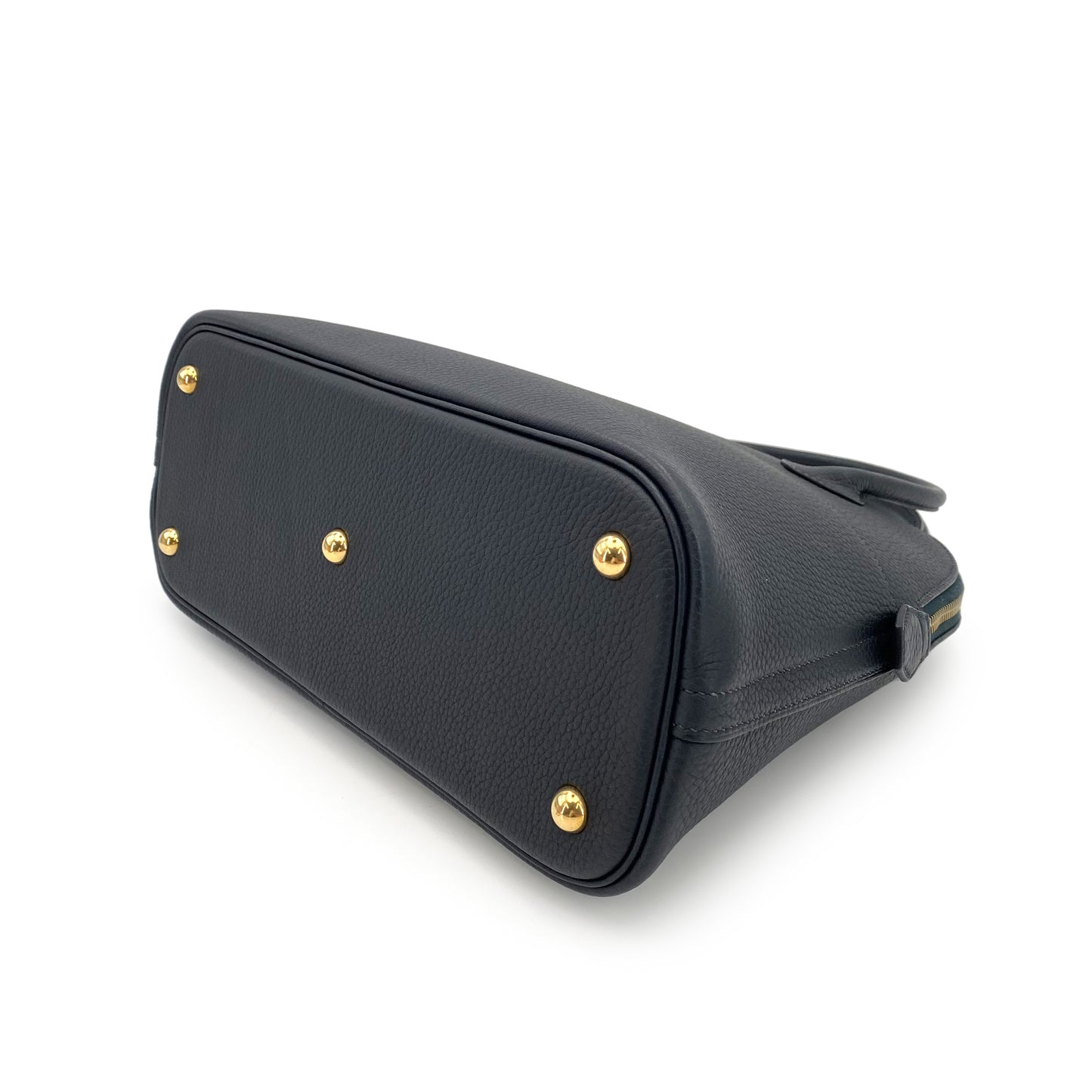 HERMES BOLIDE 31 BLUE INDIGO FJORD HAND SHOULDER BAG □H 90243202