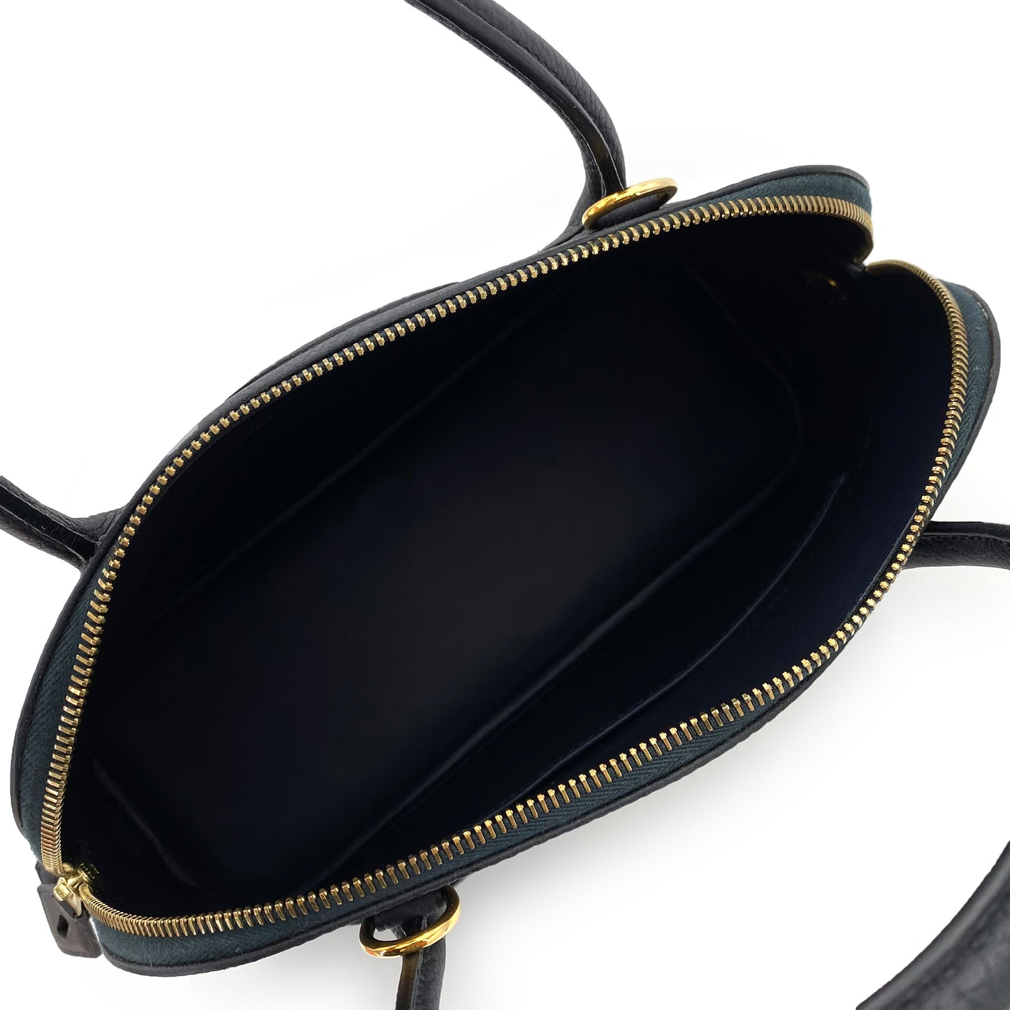 HERMES BOLIDE 31 BLUE INDIGO FJORD HAND SHOULDER BAG □H 90243202