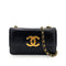 CHANEL VINTAGE BIG COCO CHAIN SHOULDER BAG BLACK LIZARD 90243228 - PURPOSE