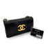 CHANEL VINTAGE BIG COCO CHAIN SHOULDER BAG BLACK LIZARD 90243228 - PURPOSE