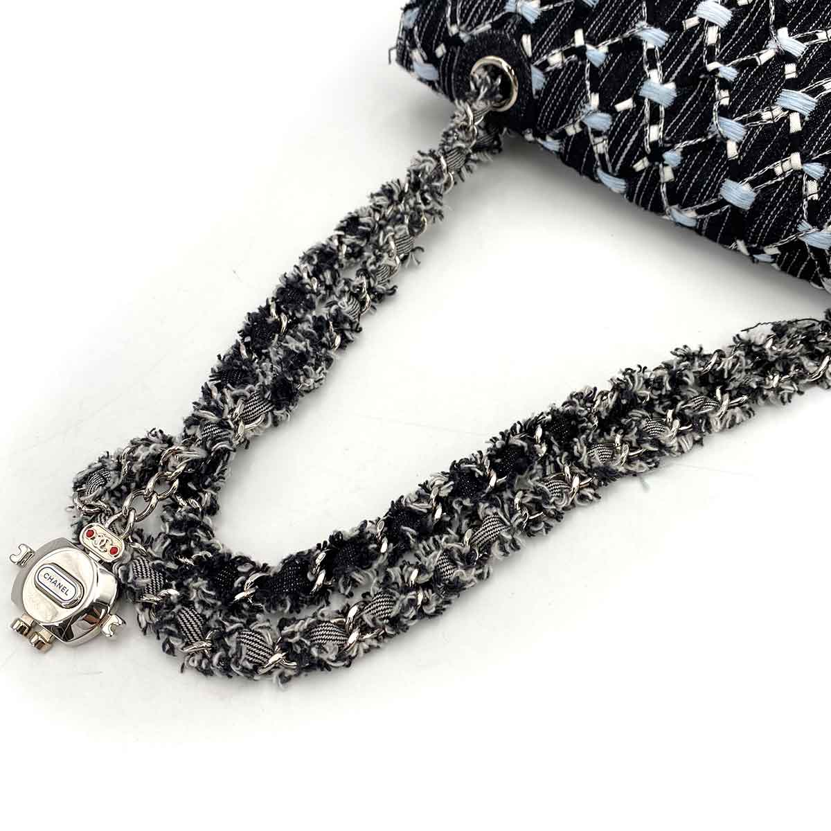 CHANEL MATELASSE CHAIN SHOULDER BAG MULTI COLOR TWEED 90243234