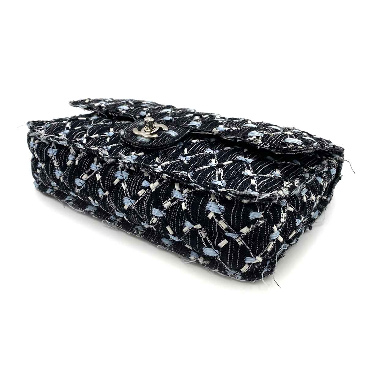 CHANEL MATELASSE CHAIN SHOULDER BAG MULTI COLOR TWEED 90243234