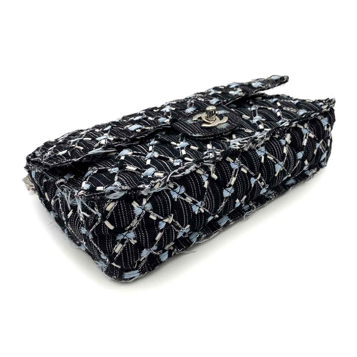 CHANEL MATELASSE CHAIN SHOULDER BAG MULTI COLOR TWEED 90243234