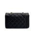 CHANEL VINTAGE DIANA SMALL CHAIN SHOULDER BAG BLACK CAVIAR SKIN 90243815 - PURPOSE