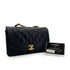 CHANEL VINTAGE DIANA SMALL CHAIN SHOULDER BAG BLACK CAVIAR SKIN 90243815 - PURPOSE