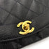 CHANEL VINTAGE DIANA SMALL CHAIN SHOULDER BAG BLACK CAVIAR SKIN 90243819 - PURPOSE