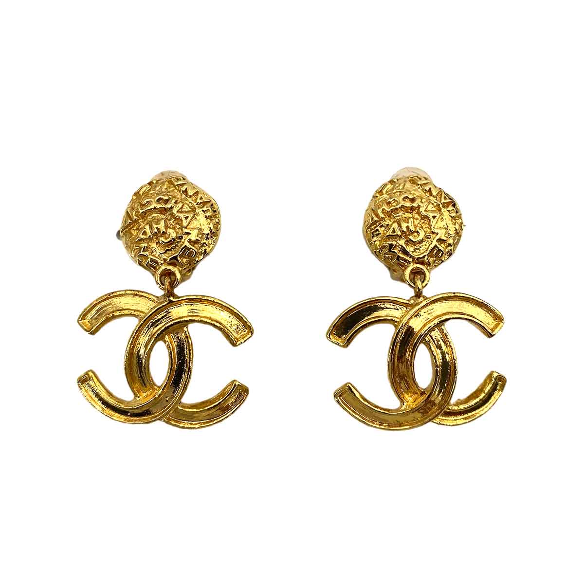 CHANEL VINTAGE EARRINGS COCOMARK ACCESSORY 95A 90244076