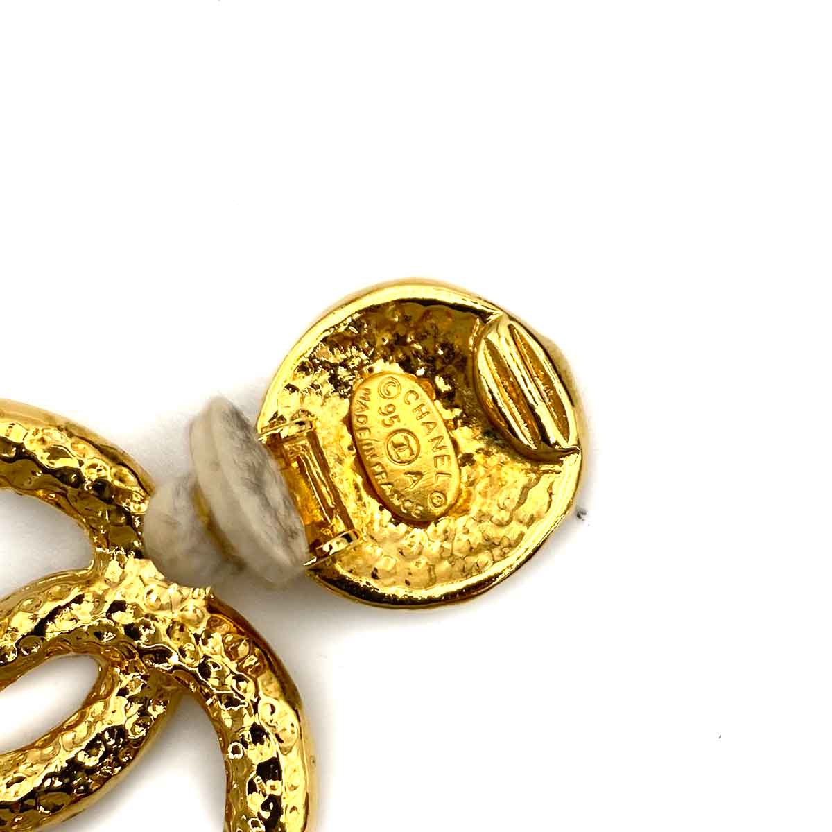 CHANEL VINTAGE EARRINGS COCOMARK ACCESSORY 95A 90244076
