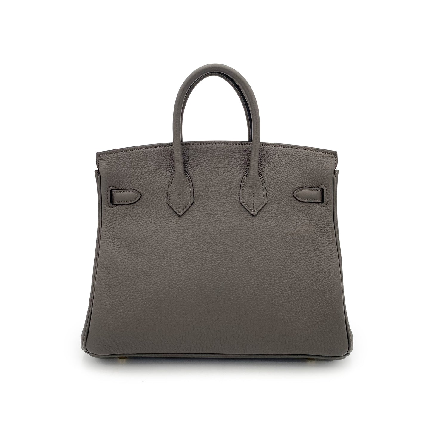 HERMES BIRKIN 25 ETAIN TOGO HAND BAG U 90244077