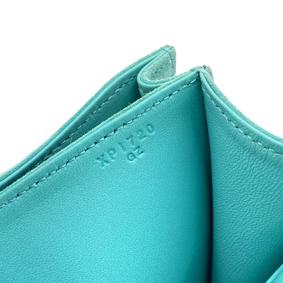 HERMES MINI CONSTANCE 18 BLEU ATOLL DEBRIS SHOULDER BAG X 90244817
