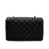 CHANEL VINTAGE DIANA MEDIUM CHAIN SHOULDER BAG BLACK CAVIR SKIN 90245042 - PURPOSE