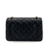 CHANEL VINTAGE 2.55 LUCKY CHARM CHAIN SHOULDER BAG BLACK CALF SKIN SHW 90245051 - PURPOSE